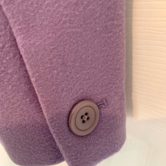 Lavender (Light Purple) Nordstrom Wool Cashmere Blazer Lined - Picture 4 of 6